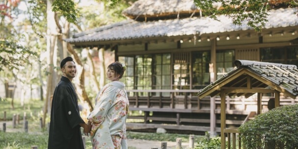 蘆花恒春園の前撮り
