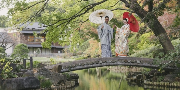 肥後細川庭園の前撮り